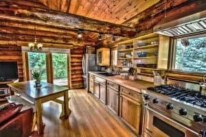 hdr, logs, log home