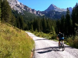 Mountain Bike Scharnitz To Achensee, Austria